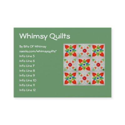 Nine Patch Heart Quilt