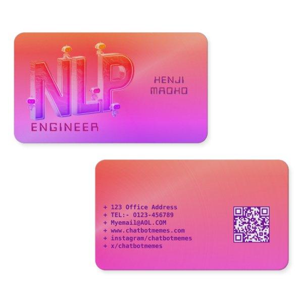 🤖NLP Engineer Chatbot Developer Conversational AI