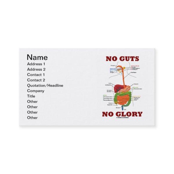 No Guts No Glory (Digestive System Anatomy)