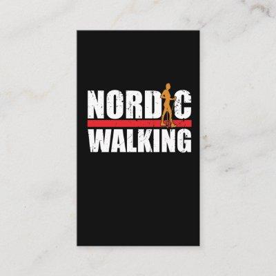 Nordic Walking Fitness Hobby Athletes