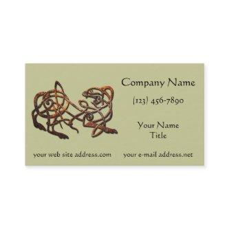 Norse Lion Rusty Metal