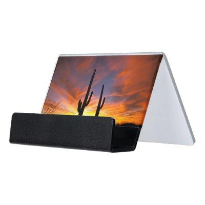 North America, USA, Arizona, Sonoran Desert Desk  Holder