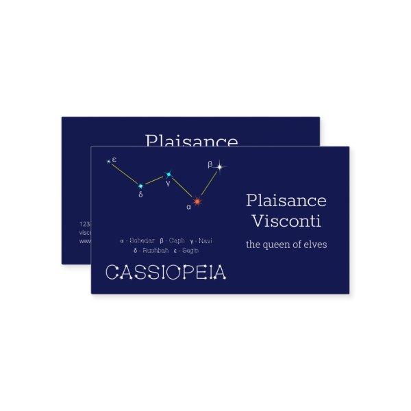 Northern Hemisphere Constellation Cassioipeia