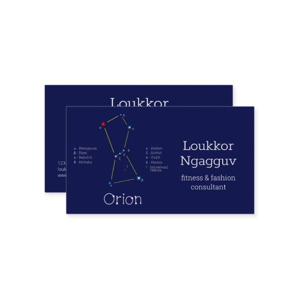 Northern Hemisphere Constellation Orion