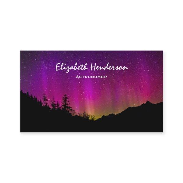 Northern Lights Aurora Borealis Starry Night Sky