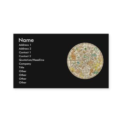 Northern Sky Star Chart and Constellations Map