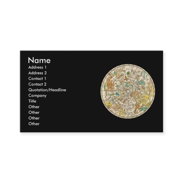 Northern Sky Star Chart and Constellations Map