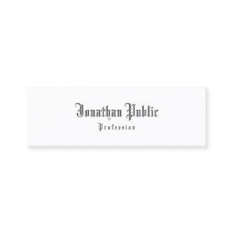 Nostalgic Calligraphed Classic Old Text Template Mini