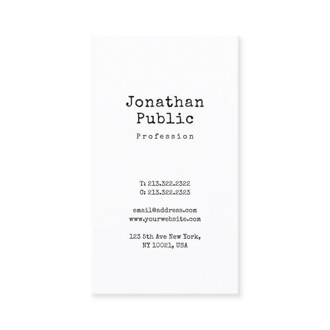 Nostalgic Design Minimalist Plain Retro Trendy