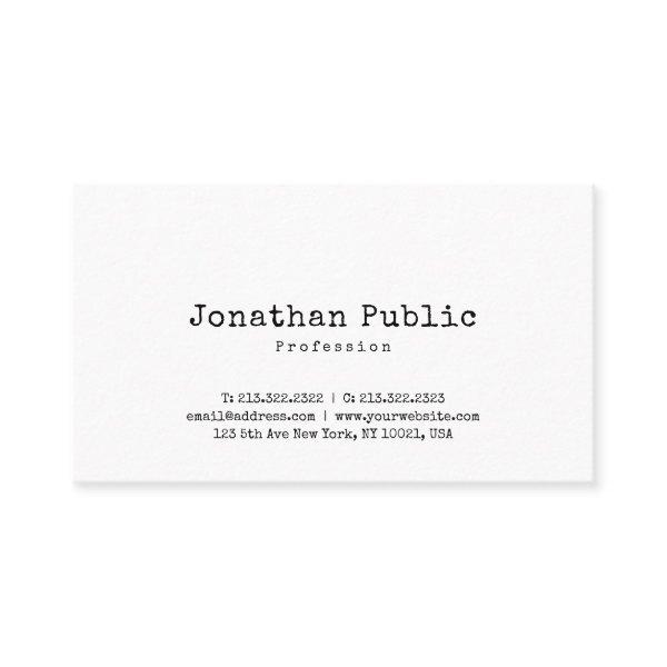 Nostalgic Look Design Minimalist Plain Retro