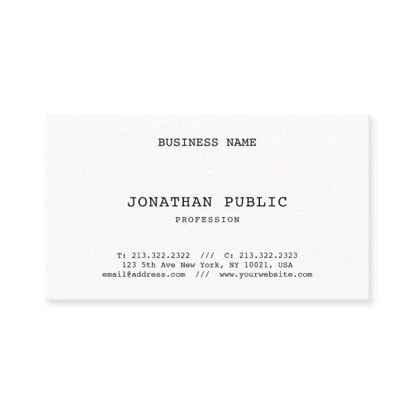 Nostalgic Look Elegant Classic Minimalist Template