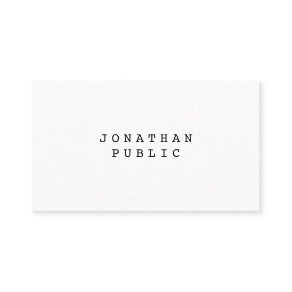 Nostalgic Look Minimalist Elegant Classic Template