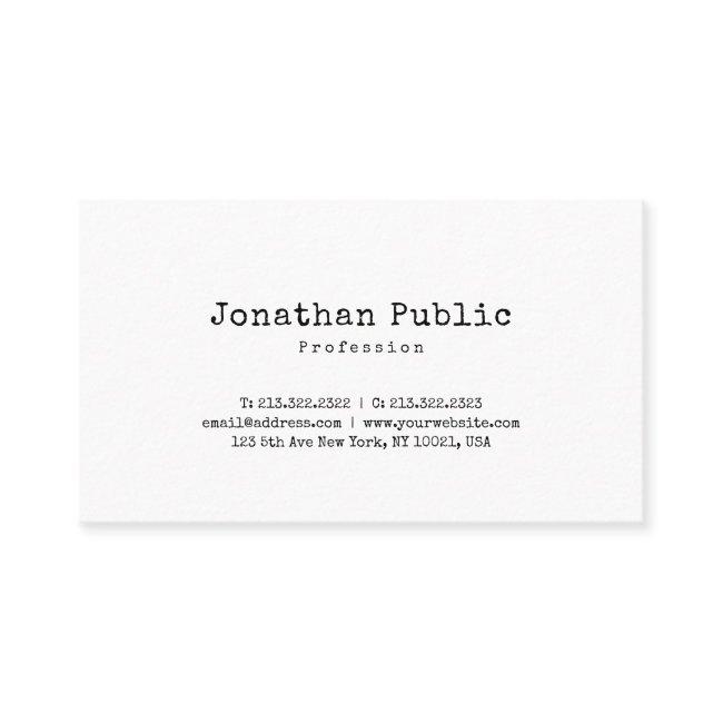 Nostalgy Look Design Minimalist Plain Retro Trendy