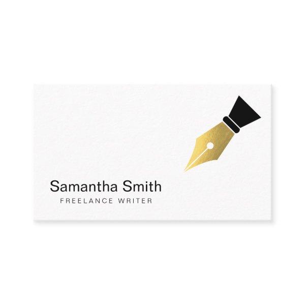 Notary Agent Pen Logo Freelance Calligraphy Writer