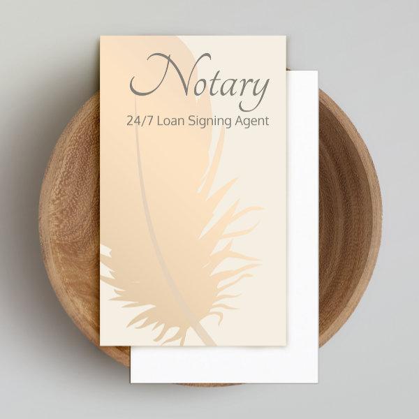 Notary Loan Signing Agent Rose Gold Quill Business