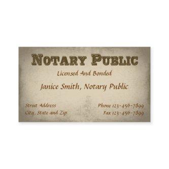 Notary Public