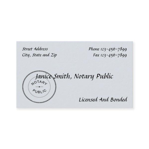 Notary Public