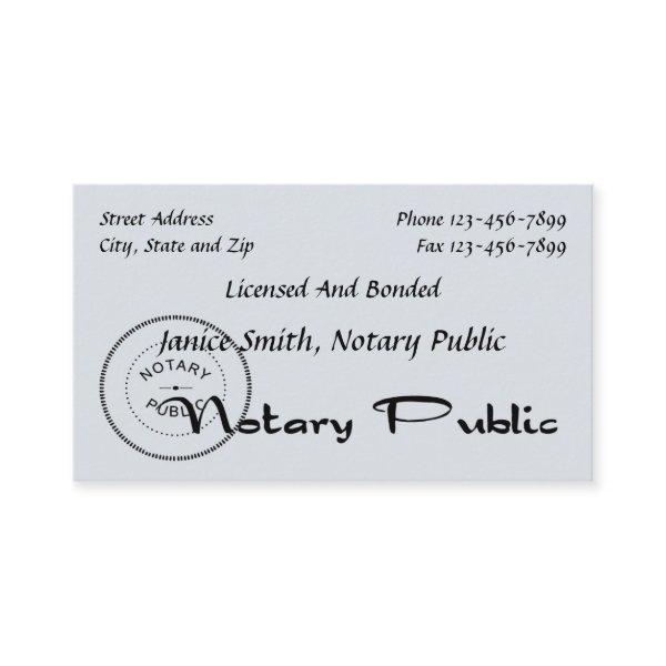 Notary Public