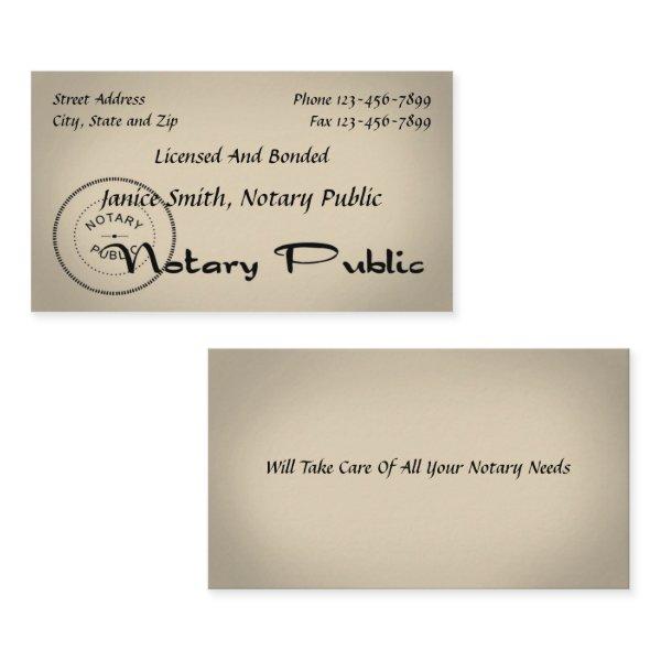 Notary Public