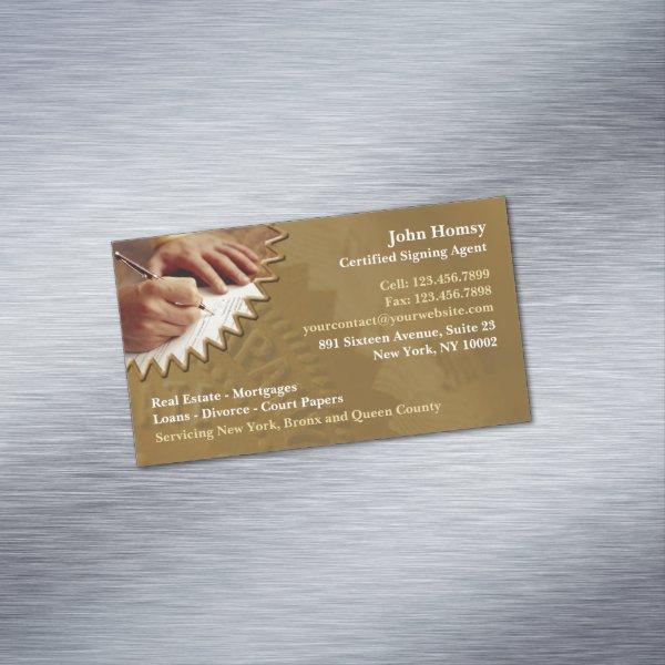 Notary Public  Magnet