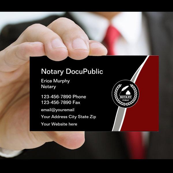 Notary Public Emblem  Design