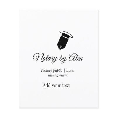 Notary public Loan signing agent add name address