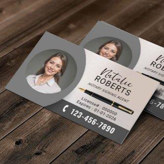 Notary Public & Loan Signing Agent Modern Photo