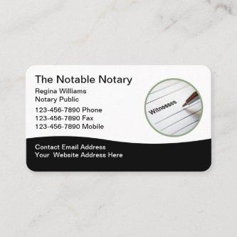 Notary Public Modern