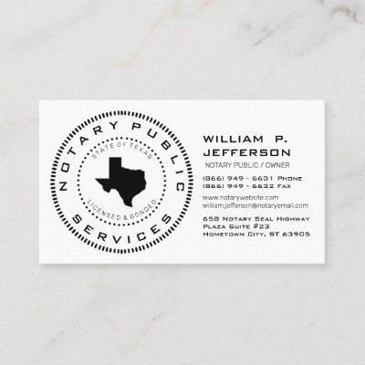 Notary Public Texas