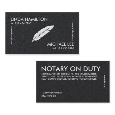 Notary Two Names Premium