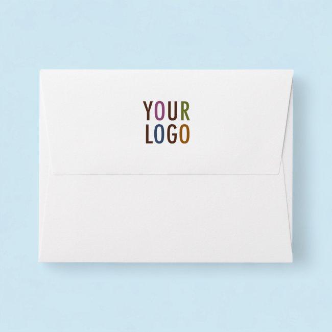 Note Card Envelopes A2 with Logo & Return Address