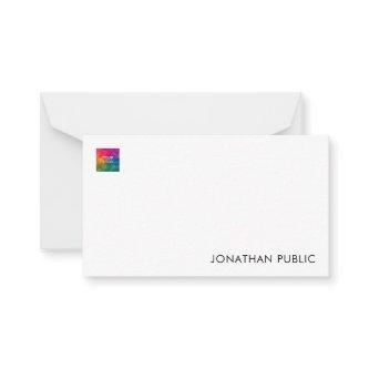 Note Cards Add Text Logo Here Simple Template