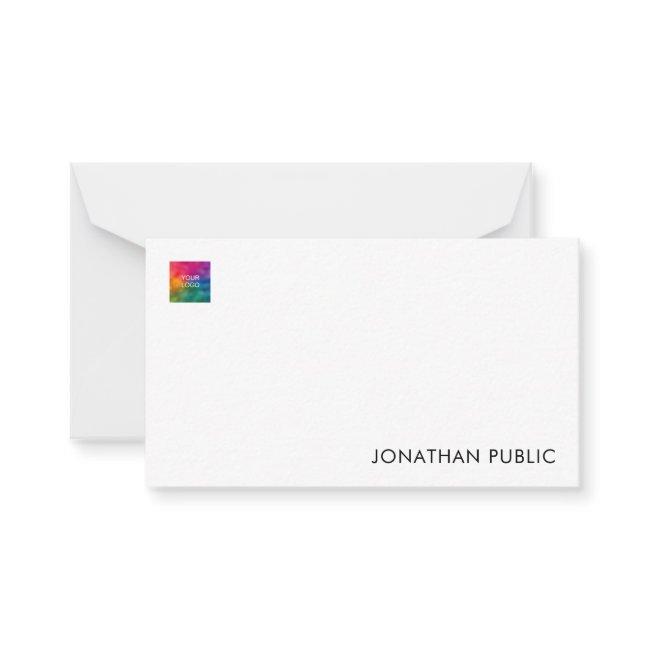 Note Cards Add Text Logo Here Simple Template