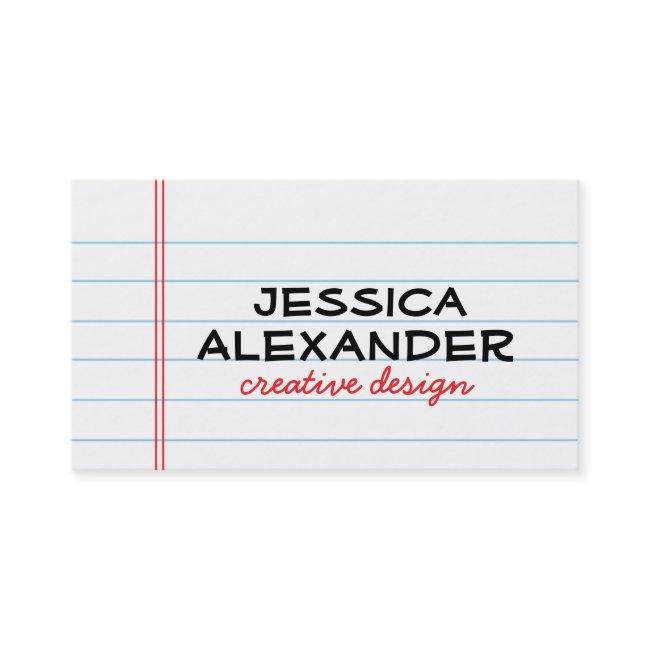 Notecard