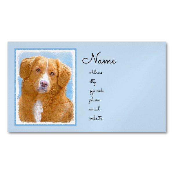 Nova Scotia Duck Tolling Retriever Dog Painting  Magnet