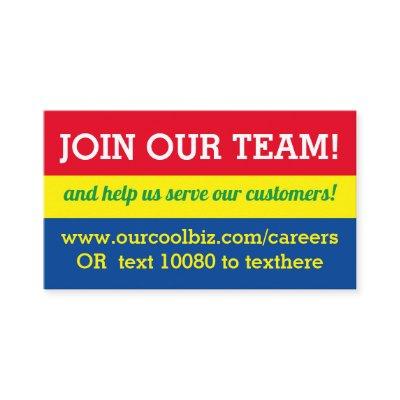 Now hiring help wanted employment job posting