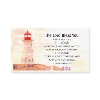 Numbers 6 24-26 The Lord Bless You, Lighthouse