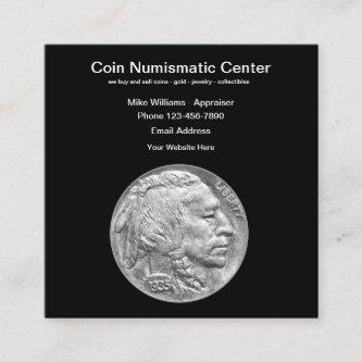 Numismatic Coin Collector Square