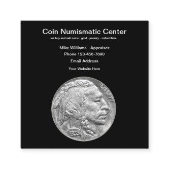 Numismatic Coin Collector Square