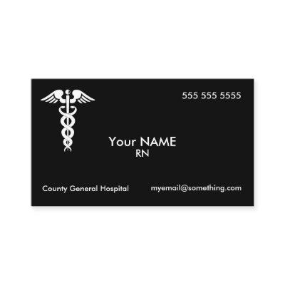 Nurse Caduceus Black