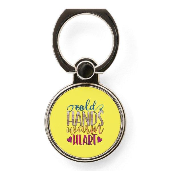 Nurse Gift | Cold Hands Varm Heart Phone Ring Stand
