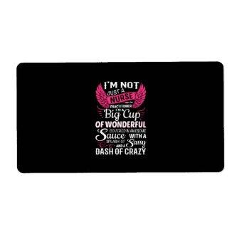 Nurse Gift | I Am Not Just A Nurse Label