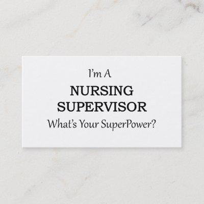 Nursing Supervisor