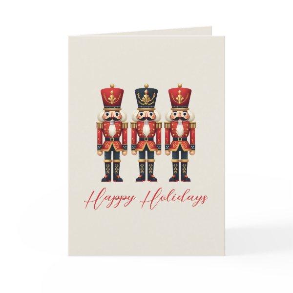 Nutcracker Business Corporate Happy Holiday Card