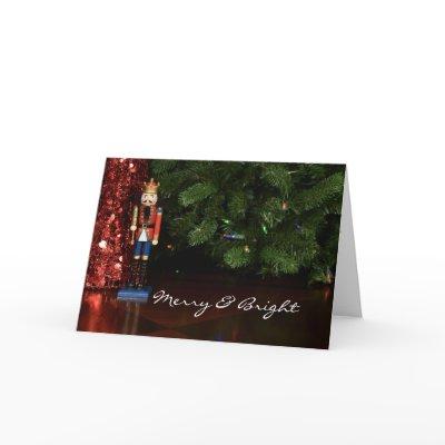 Nutcracker Merry & Bright Festive Employer Holiday Card