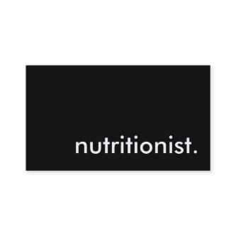 nutritionist.