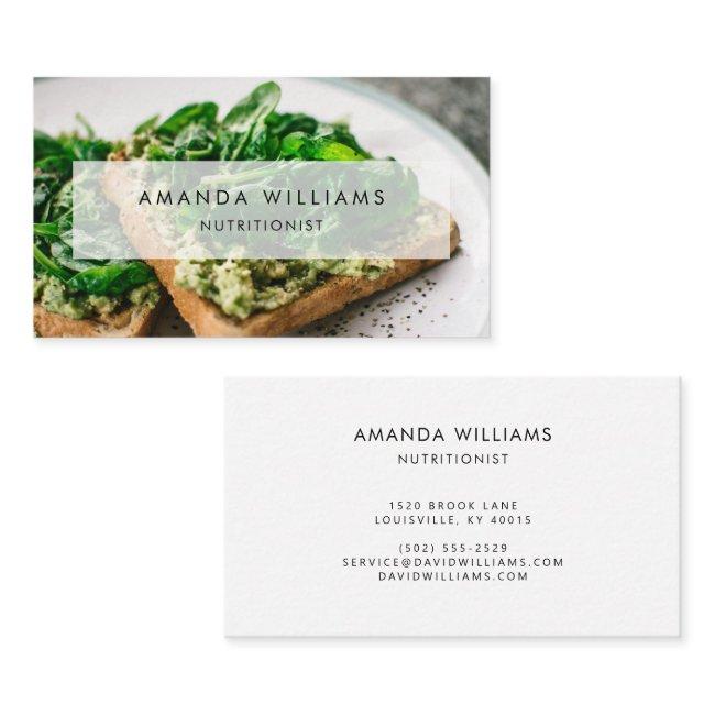 Nutritionist Dietitian Custom Photo