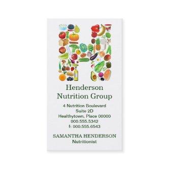 Nutritionist Monogram H Appointment