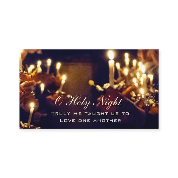 O Holy Night, Truly He taught us to Love