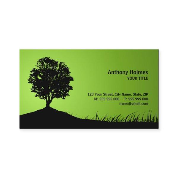 Oak Tree Silhouette